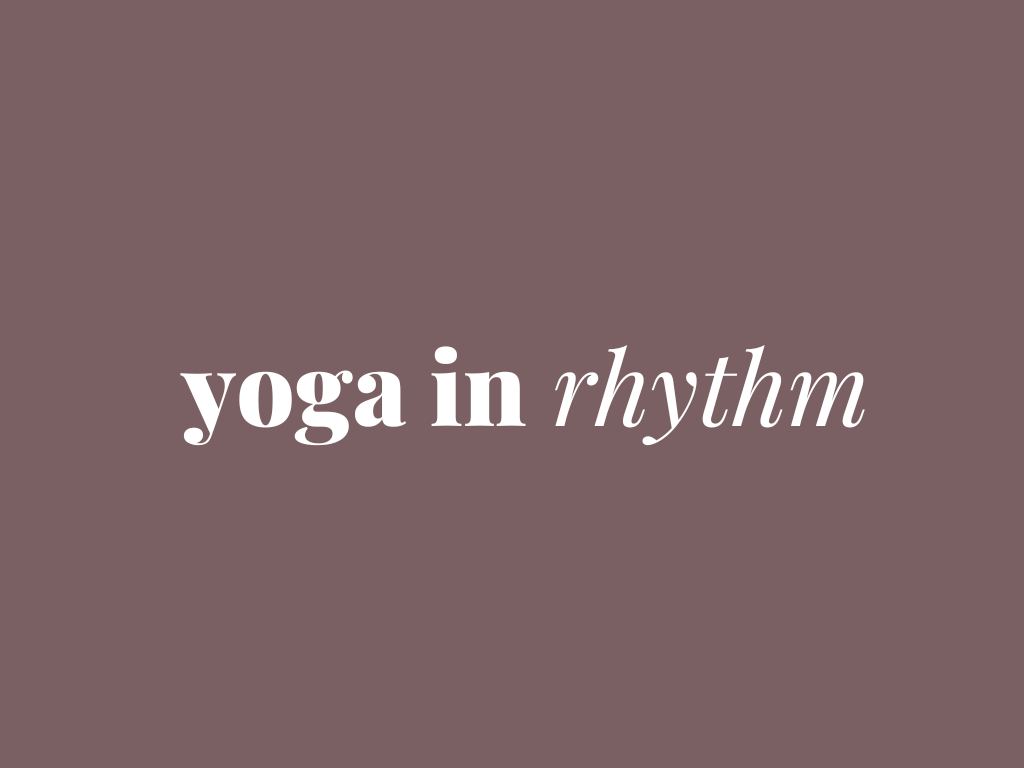 yoga in rhythm